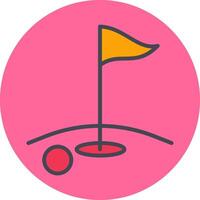 golf vector pictogram