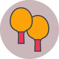 ping pong vector icoon