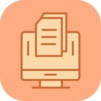 document vector pictogram