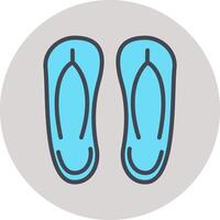 slippers vector icoon