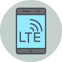 lte vector icoon