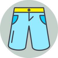 korte broek vector pictogram