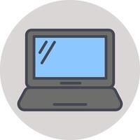 laptop vector pictogram