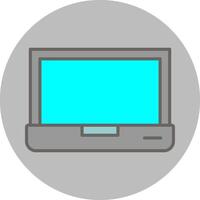 laptop vector pictogram