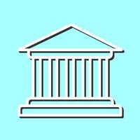 Parthenon vector icoon