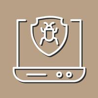 antivirus vector pictogram