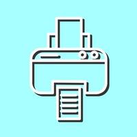 printer vector pictogram