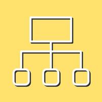 stroomdiagram vector pictogram