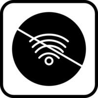 Nee Wifi vector icoon