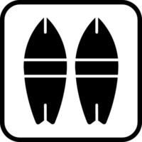 surfplank vector pictogram