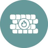 firewall vector pictogram