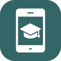 onderwijs app vector icoon