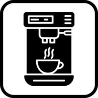 koffie machine ik vector icoon