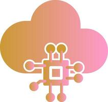 cloud computing vector icon