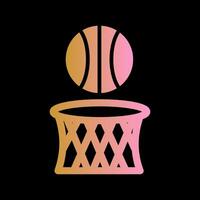 basketbal vector pictogram