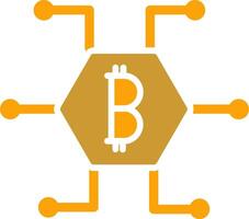 bitcoin vector pictogram