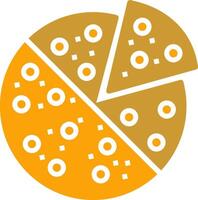 pizza plak vector icoon