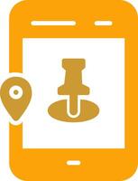 pin locatie vector pictogram