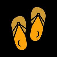 slippers vector icoon