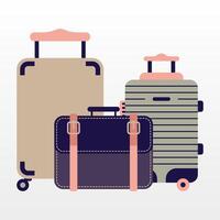 reizen bagage sto vector