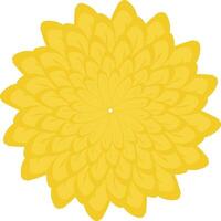 geel bloem clip art vector