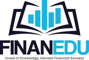 bedrijf financiën onderwijs logo vector ontwerp