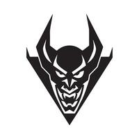 duivel ontwerp vector teken en symbool geïsoleerd Aan wit achtergrond