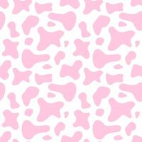 roze koe naadloos patroon. vector illustratie