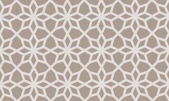 Islamitisch meetkundig abstract ornament gemakkelijk patroon vector