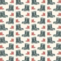 rubber laarzen icoon verrukkelijk modieus kleurrijk herhalen patroon vector illustratie achtergrond