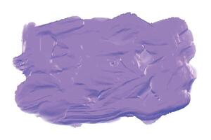 Purper dik acryl waterverf verf structuur achtergrond vector