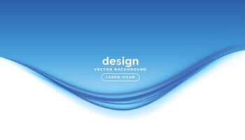 elegant bedrijf stijl blauw Golf presentatie achtergrond vector