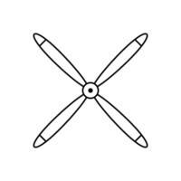 propeller icoon vector set. schroef illustratie teken. blad symbool of logo.