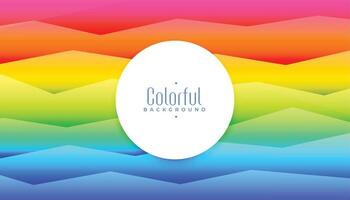 regenboog pastel kleurrijk achtergrond in meetkundig stijl vector