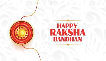 Hindoe cultuur raksha bandhan gelegenheid banier in etnisch stijl vector