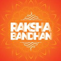 etnisch stijl gelukkig raksha bandhan Indisch festival achtergrond vector