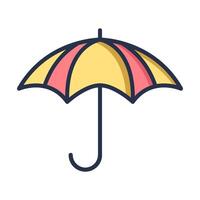 paraplu icoon ontwerp vector sjabloon