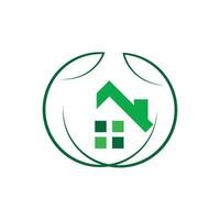 huis logo vector