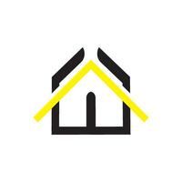 huis logo vector