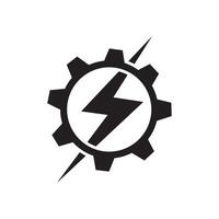 macht elektrisch logo vector