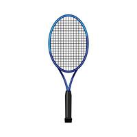 silhouet tennis racket tekenfilm vector illustratie
