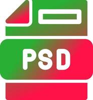 psd het dossier creatief icoon ontwerp vector