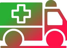 ambulance creatief icoon ontwerp vector