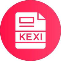 kexi creatief icoon ontwerp vector