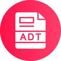 adt creatief icoon ontwerp vector