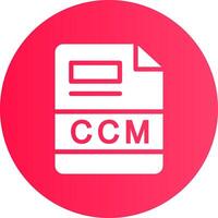 ccm creatief icoon ontwerp vector