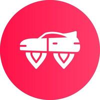 toekomst vervoer creatief icoon ontwerp vector