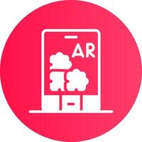 ar puzzel creatief icoon ontwerp vector