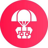 airdrop creatief icoon ontwerp vector