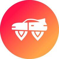 toekomst vervoer creatief icoon ontwerp vector